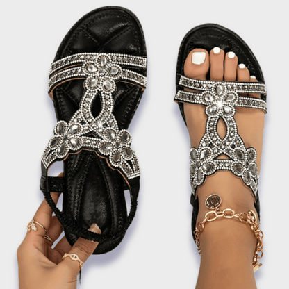 Franziska | Premium Ortopediske Boho Sandaler i Høy Kvalitet