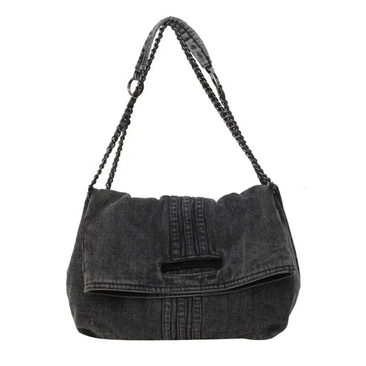 Adele | Skulderveske i Denimlook