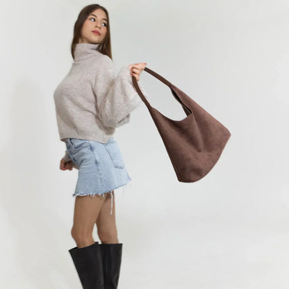 Zahara | Skulderveske i Semsket Look
