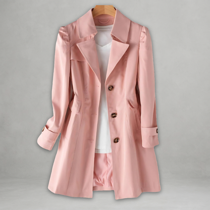 Elina | Trendy Vårtrenchcoat