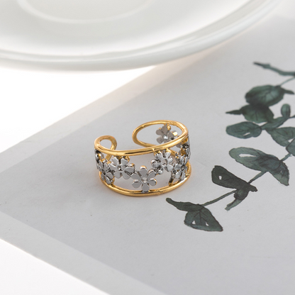 Indie – Uregelmessig Hult Daisy Ring