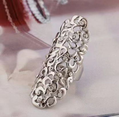 Erin – Vintage Sølv Hult Ring