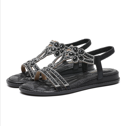 Franziska | Premium Ortopediske Boho Sandaler i Høy Kvalitet