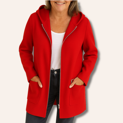 Hegfrida | Jakke med Glidelås og Hood