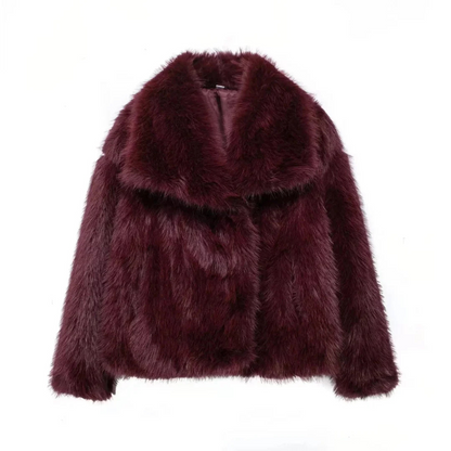 Alfrida | Elegant Fuskepelsjakke