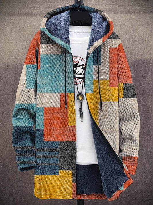 Iselin | Moderne Cardigan med Geometrisk Design