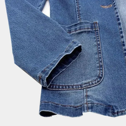 Karianne | Stilig Denim Blazer for Damer
