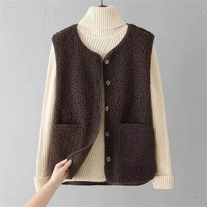 Jannike | Myk og Varm Teddyvest