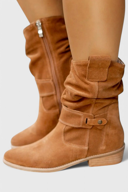 Aira Classic Suede Ankelstøvletter