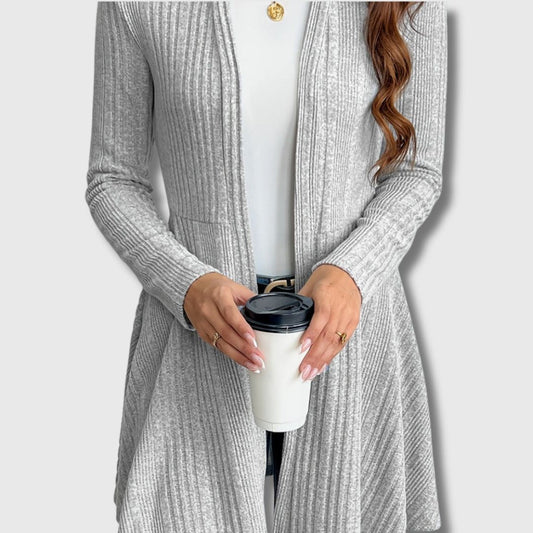 Havberg | Lang Åpen Cardigan for Kvinner