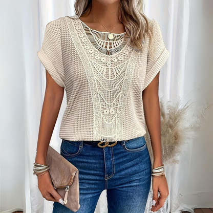 Sophie | Elegant topp med blonde