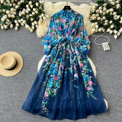 AURALIE – BOHO BLOMSTRET SOMMERKJOLE