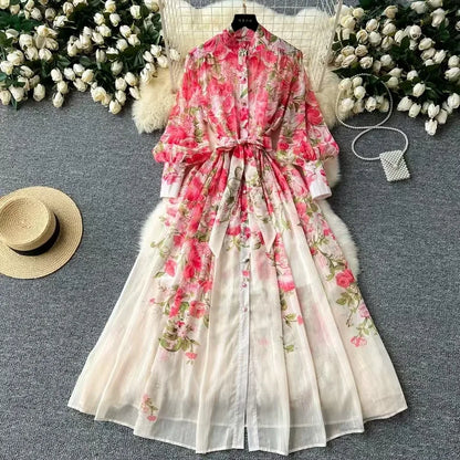 AURALIE – BOHO BLOMSTRET SOMMERKJOLE