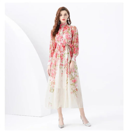 AURALIE – BOHO BLOMSTRET SOMMERKJOLE