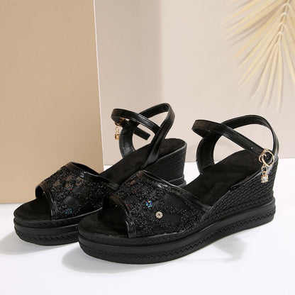 Jarny | Vanlige Kileklosser Chunky Sandaler