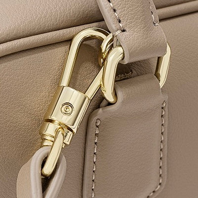 Audlinn | Vintage Ekte Lær Crossbody Veske