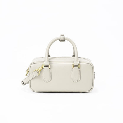 Audlinn | Vintage Ekte Lær Crossbody Veske