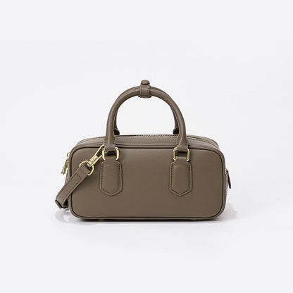 Audlinn | Vintage Ekte Lær Crossbody Veske