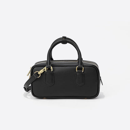 Audlinn | Vintage Ekte Lær Crossbody Veske