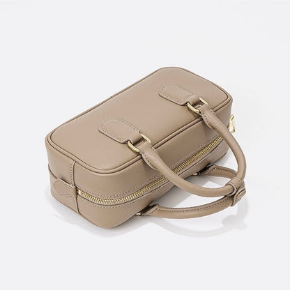 Audlinn | Vintage Ekte Lær Crossbody Veske