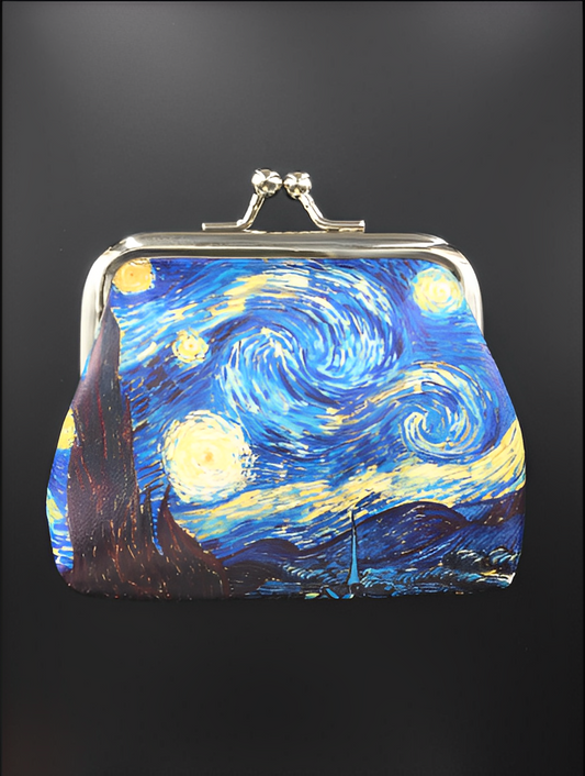 Helga | Van Gogh Kunst Mini Myntveske