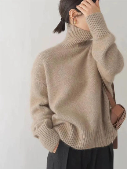 LENA - Premium Turtleneck Genser