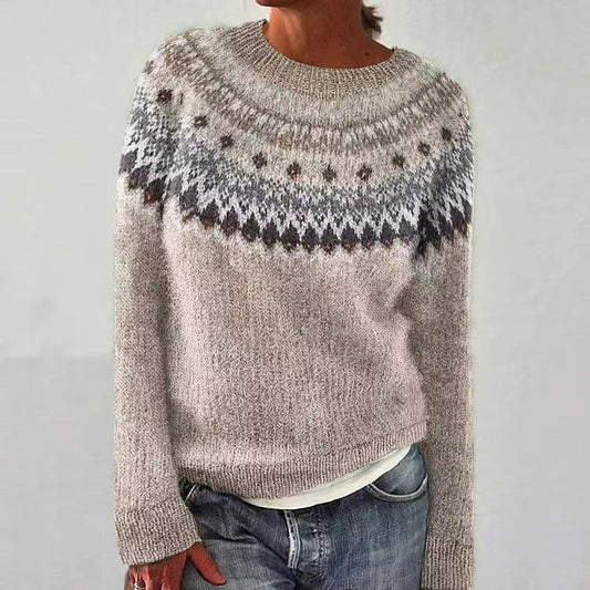 Kvinnes Pullover Genser