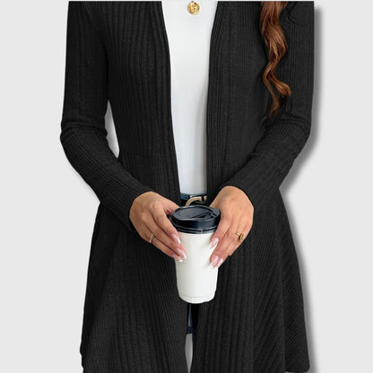 Havberg | Lang Åpen Cardigan for Kvinner