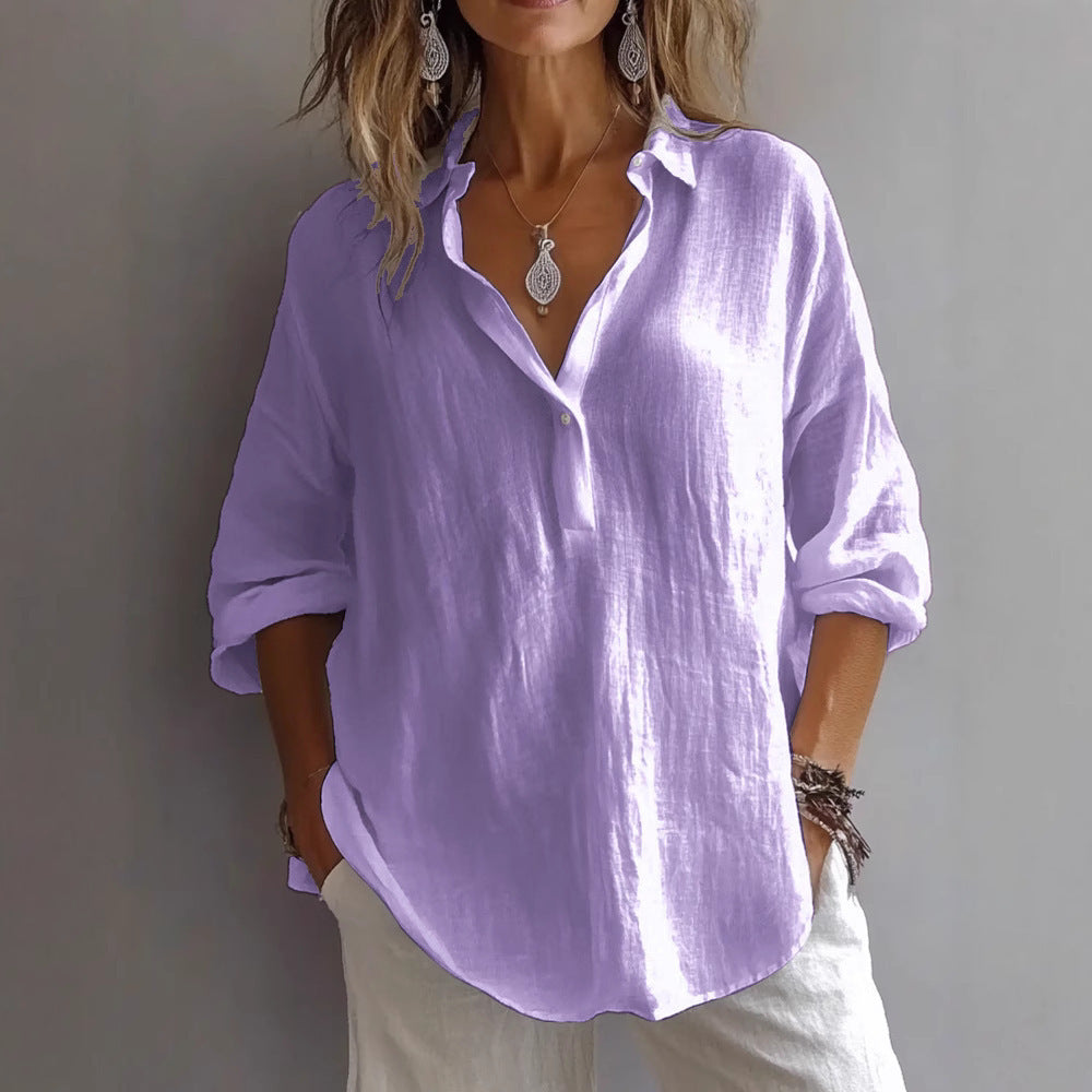 Lovise | Avslappa Eleganse Bluse