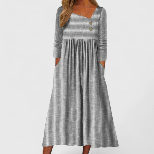 Coralie | Elegant Midi Kjole