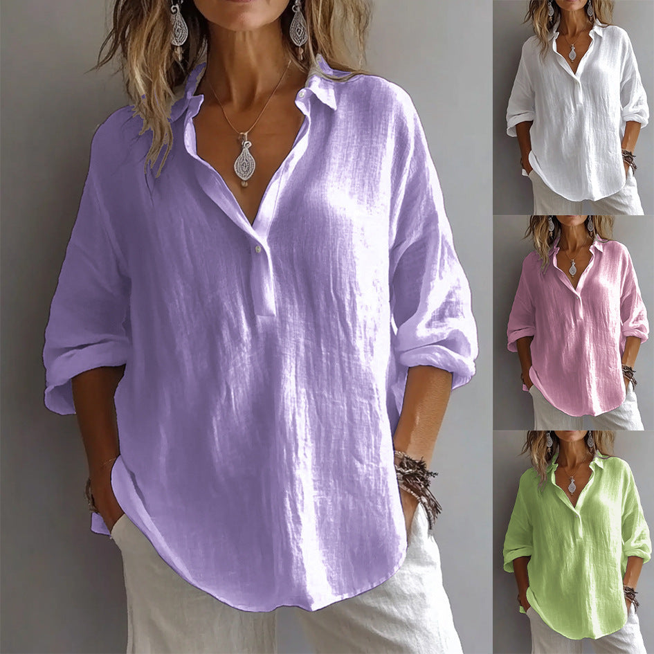 Lovise | Avslappa Eleganse Bluse