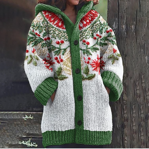 Sofie | Klassisk Strikket Cardigan