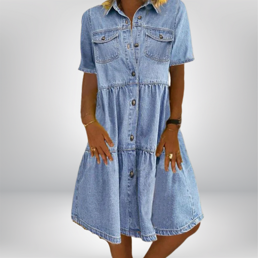 Eirill | Boho Denimkjole
