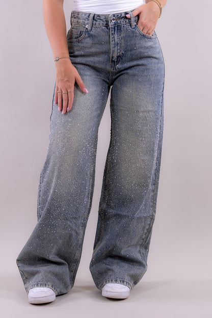 Riley | Glamour Wide Leg Jeans