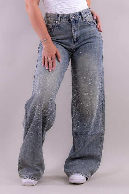 Riley | Glamour Wide Leg Jeans