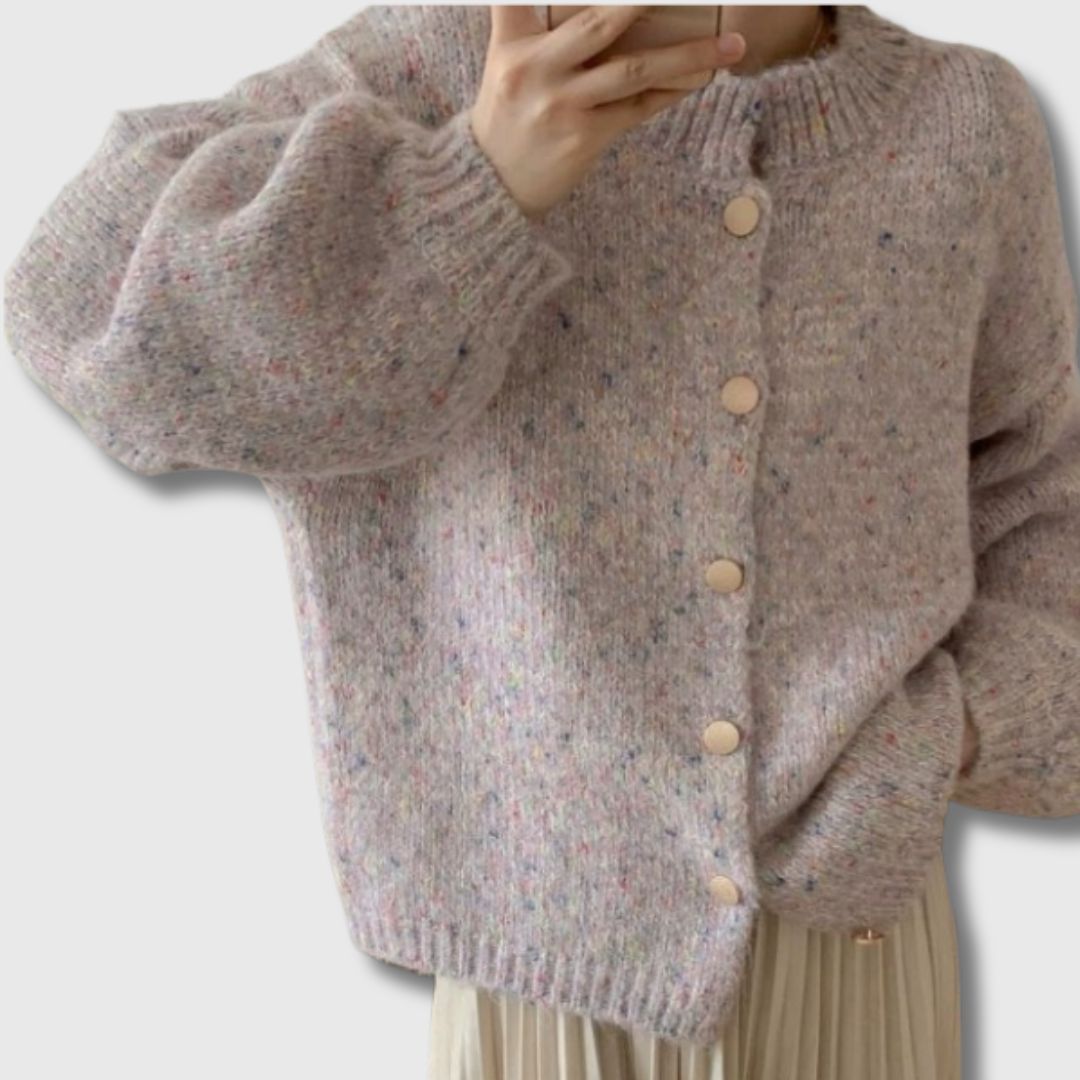 Camilla | Myk Cardigan med Knapper