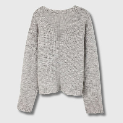Marte | Cardigan med V-hals og Knapper
