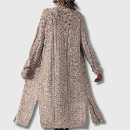 Selvika | Lang Åpen Cardigan for Kvinner