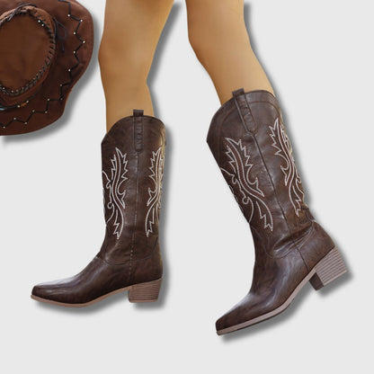 Hilda | Dame Cowboy Støvler