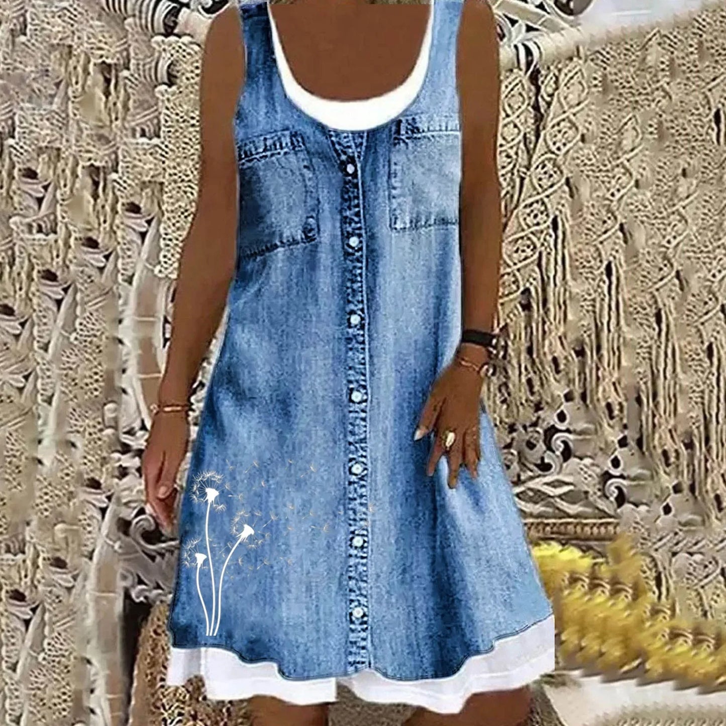 Gunnvor | Myk & Elegant Denimkjole