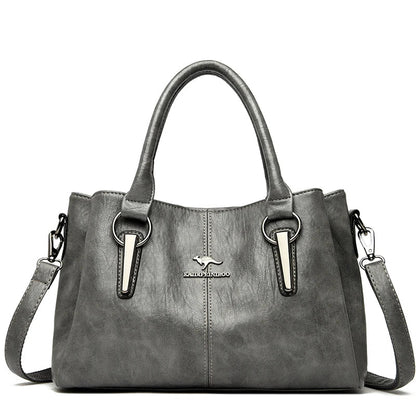 Alana™ | Crossbody i mykt skinn