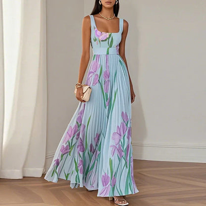 ELOWYS – ELEGANT BLOMSTRET KJOLE