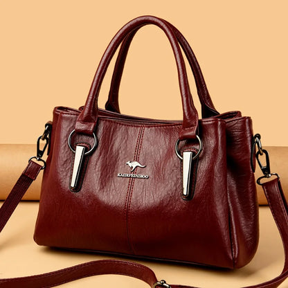 Alana™ | Crossbody i mykt skinn