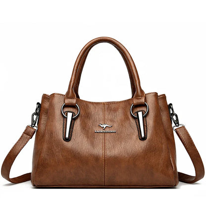 Alana™ | Crossbody i mykt skinn