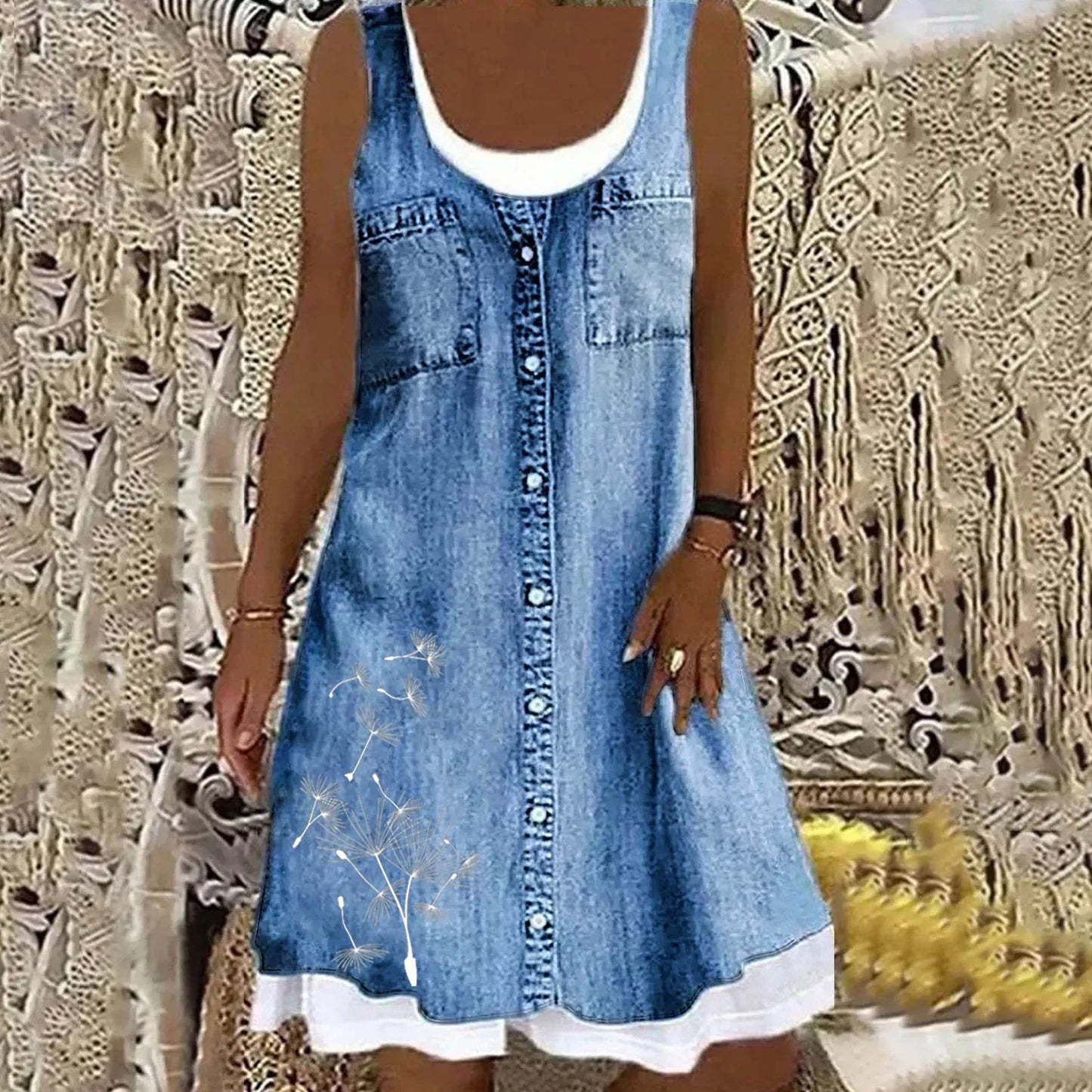 Gunnvor | Myk & Elegant Denimkjole