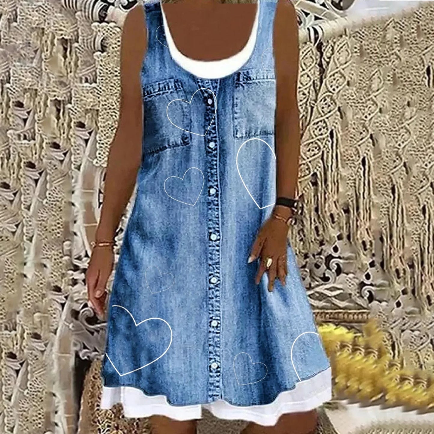 Gunnvor | Myk & Elegant Denimkjole