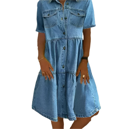 Eirill | Boho Denimkjole