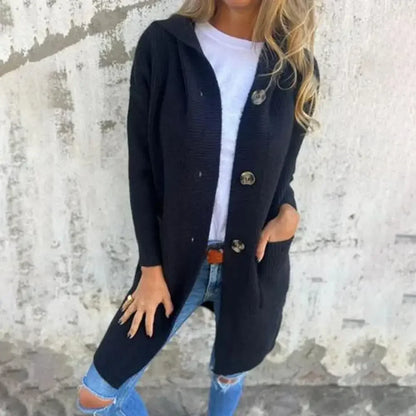 Selbjørg | Lang Knappecardigan