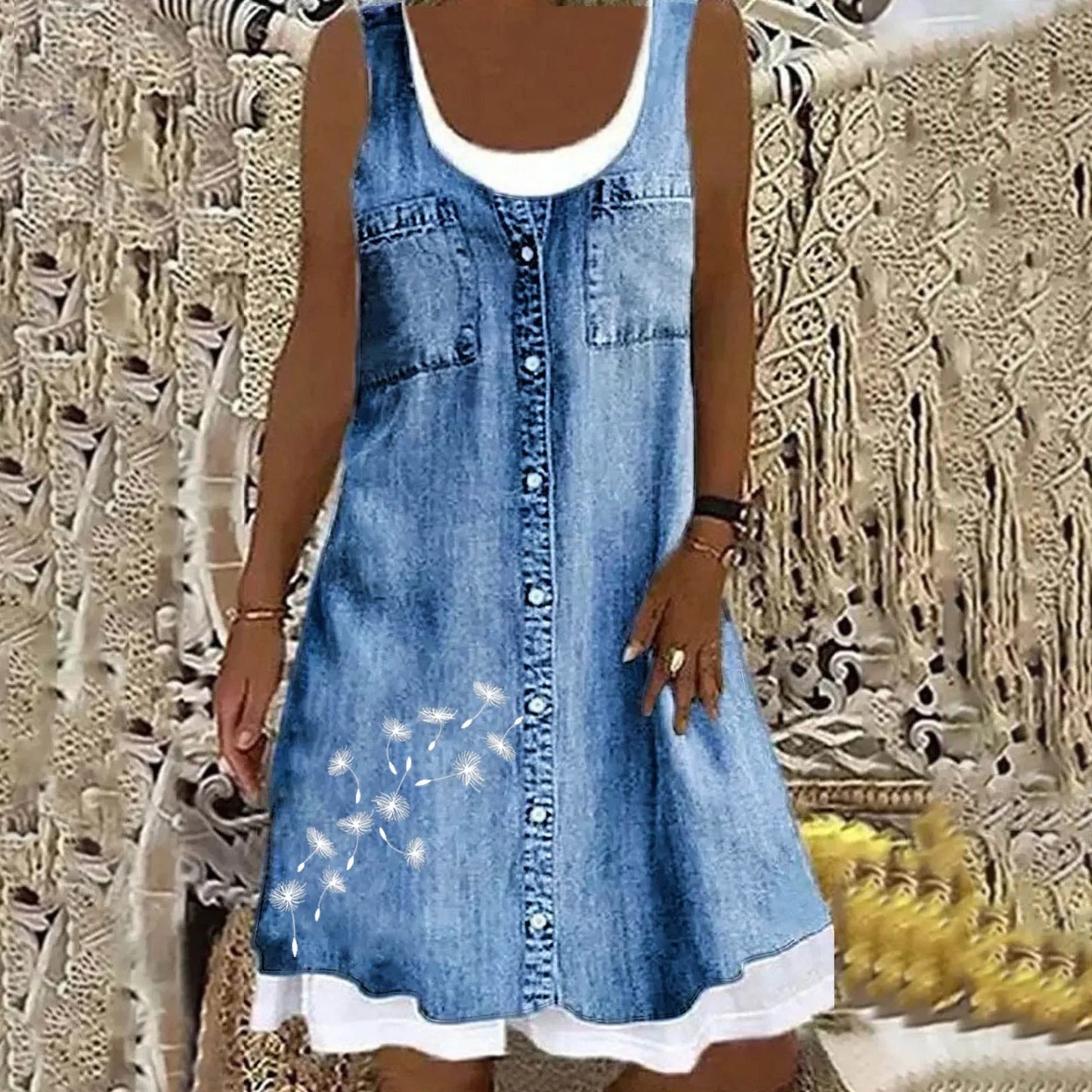 Gunnvor | Myk & Elegant Denimkjole