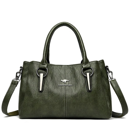 Alana™ | Crossbody i mykt skinn